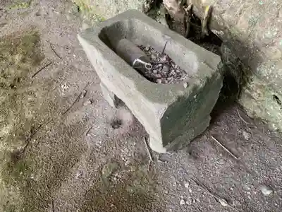 神社(名称不明)の手水舎