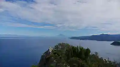 雲見浅間神社の景色