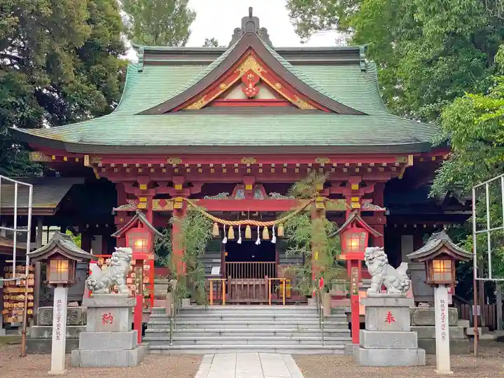 前川神社の本殿・本堂