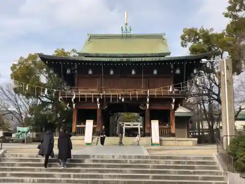 石切劔箭神社の山門