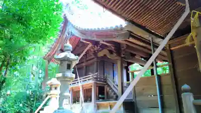 山崎神明社の本殿・本堂