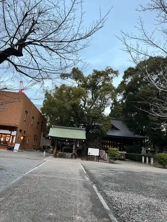 若宮八幡社の手水舎