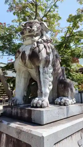 寒川神社の狛犬