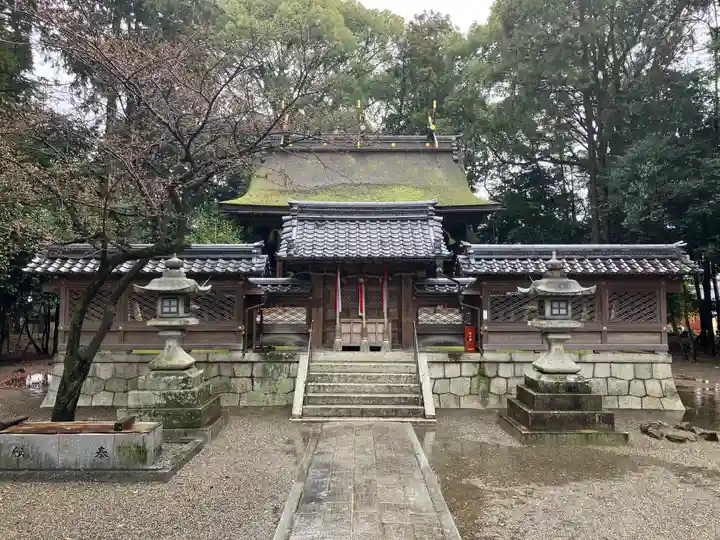 鞭崎神社(八幡宮)の本殿・本堂