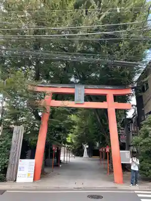 赤城神社の鳥居