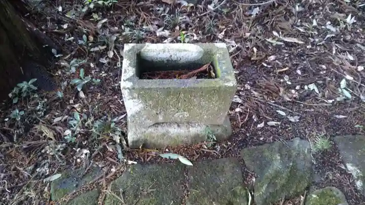 十二所神社の手水舎