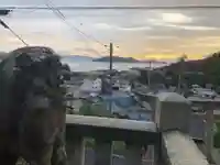 田土浦坐神社の景色
