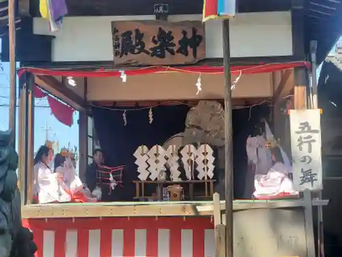 血方神社の神楽