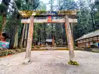 室生龍穴神社の鳥居