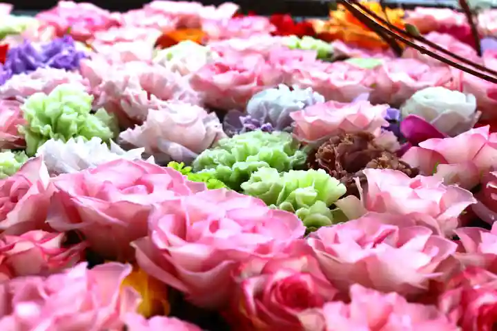 三津厳島神社の手水舎
