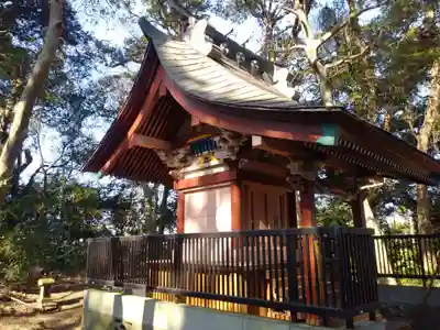 白鳥神社の本殿・本堂