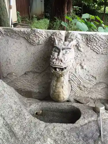 神戸神社の手水舎