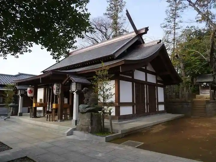 代田八幡神社の本殿・本堂