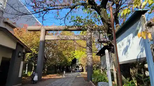 亀戸 香取神社の鳥居