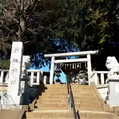 矢切神社の鳥居