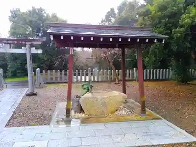 本宮山砥鹿神社の手水舎