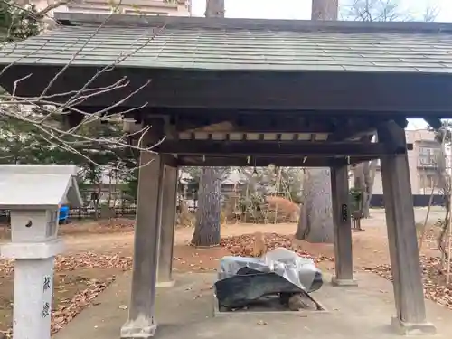 信濃神社の手水舎