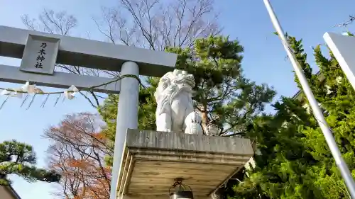 乃木神社の狛犬