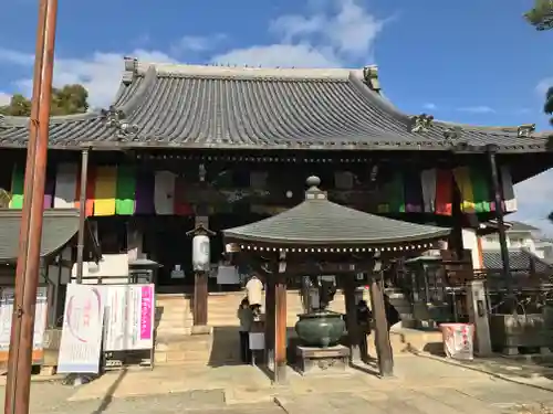 葛井寺の本殿・本堂