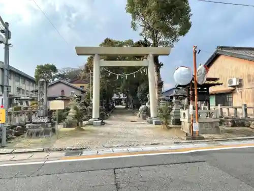 日永神社の鳥居