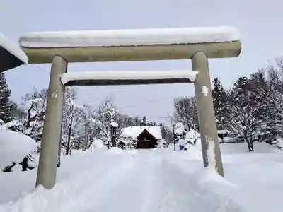 剣淵神社の鳥居