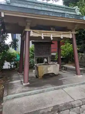 元城町東照宮の手水舎