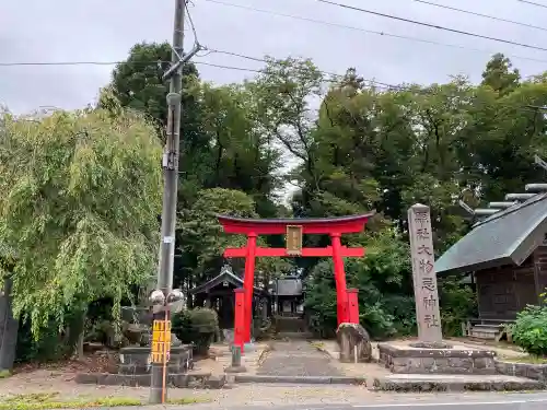 大物忌神社の鳥居