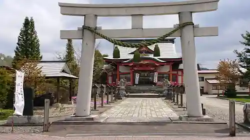 栗山天満宮の鳥居