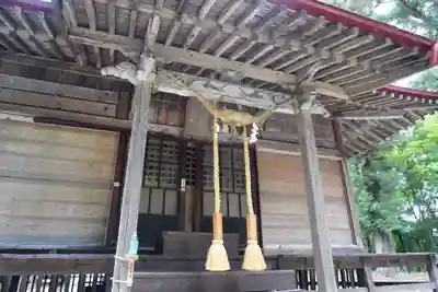 帳附神社の本殿・本堂