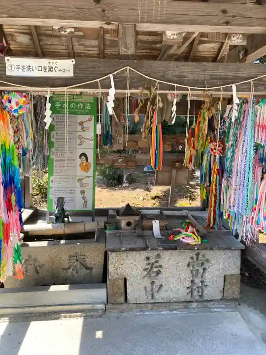 稗田野神社(薭田野神社)の手水舎