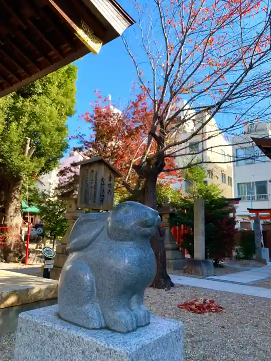 三輪神社の狛犬