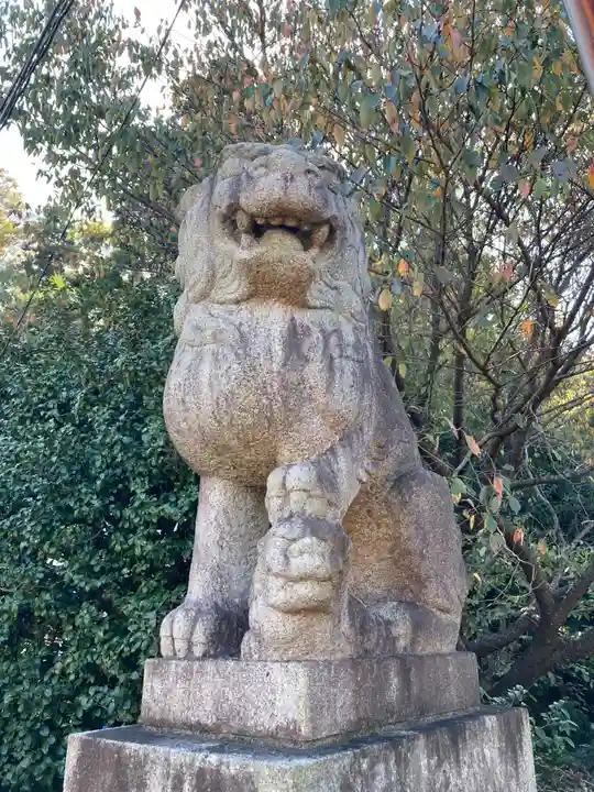 永谷天満宮の狛犬