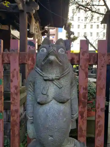 柳森神社の狛犬