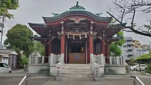 木場 洲﨑神社の本殿・本堂