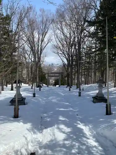 神居神社の景色