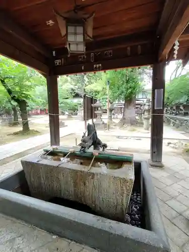 那古野神社の手水