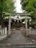 蓮沼氷川神社の鳥居