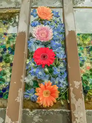 根岸八幡神社の手水舎