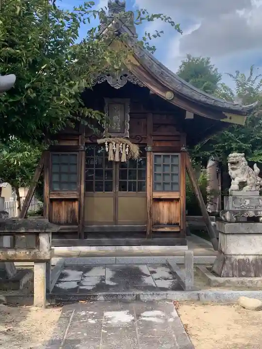 神明社(高台寺町)の本殿・本堂