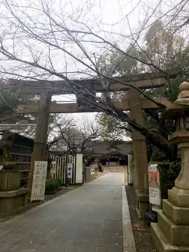 道明寺天満宮の鳥居