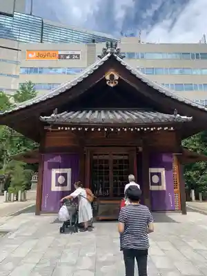 警固神社の本殿・本堂