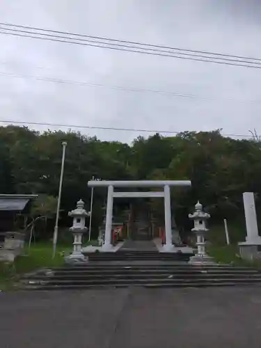 夕張神社の鳥居