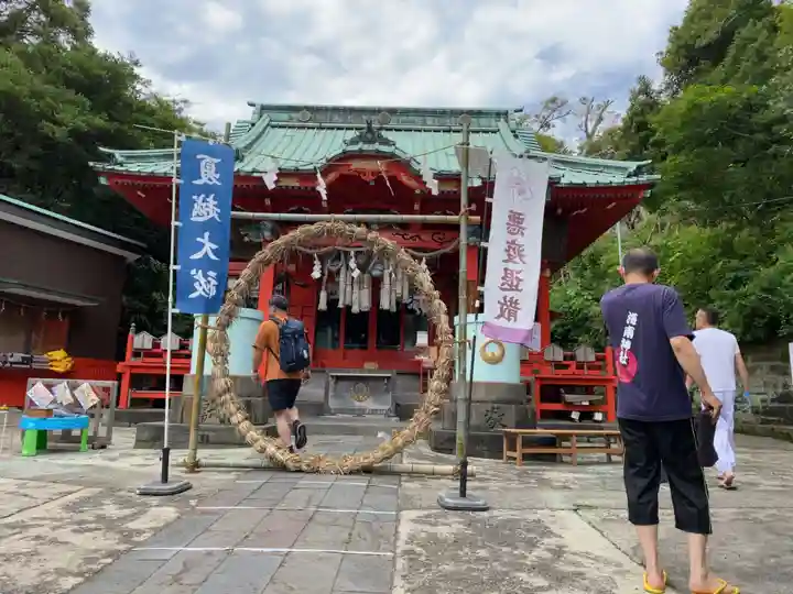 海南神社の本殿・本堂