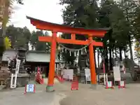 櫛引八幡宮の鳥居