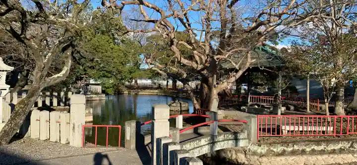 人丸神社(小中町)の庭園