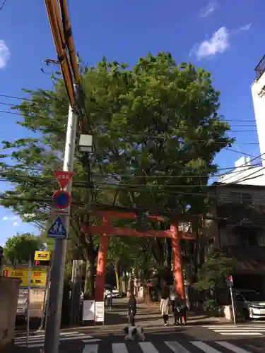 赤城神社の鳥居