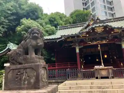金王八幡宮の狛犬
