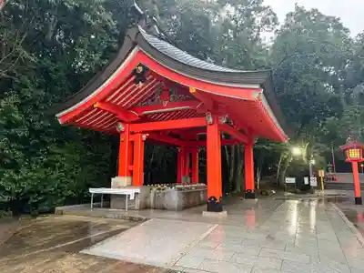 宇佐神宮の手水舎