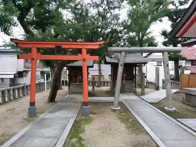 洲到止八幡宮の末社・摂社