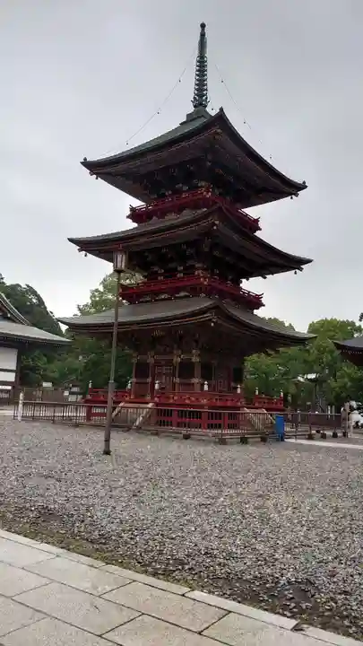 成田山新勝寺の塔